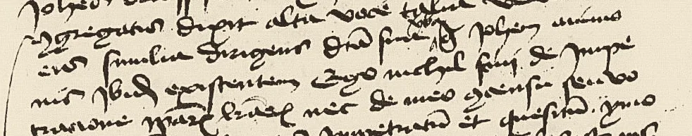 Le désaveu crié à l'assemblée du 27 février 1444 par un habitant de la rue Franche